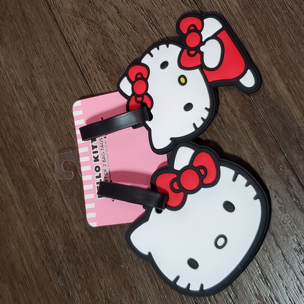 Hello Kitty set of 2 Luggage Tags